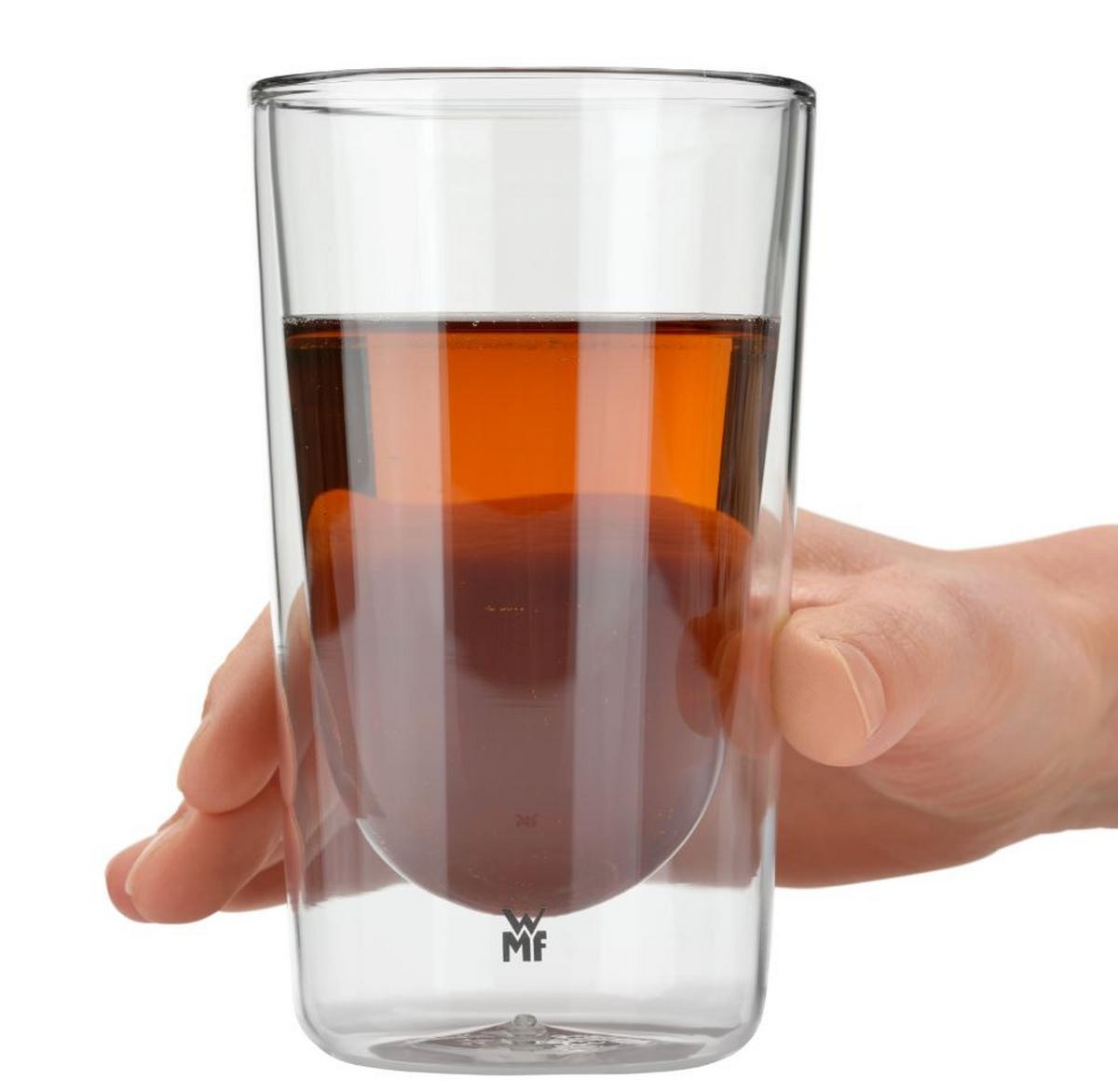 ZESTAW DO LATTE MACCHIATO 0951732000 - przejrzysty, Design, szkło (270ml) - WMF