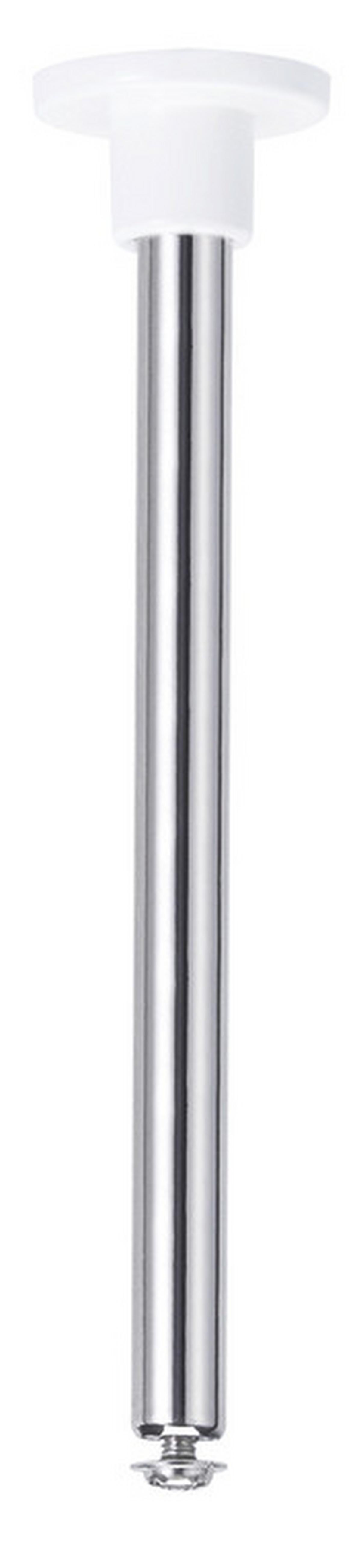 Schienensystem-Abhängung in Weiß/Chromfarben - Chromfarben/Weiß, Design, Metall (2,3/10,5cm) - Paulmann