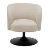 SNURRSTOL GIRO -TREND- - beige/svart, Modern, metall/textil (67/68/73cm) - Premium Living
