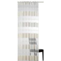 ZASŁONA NA SZELKACH ZESTAW FD DACAPO-STRIPE 00 - biały, Basics, tkanina (140/255cm)