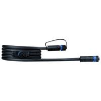 Verlängerungskabel Plug&Shine in Schwarz ca. 2m - Schwarz, Basics, Kunststoff (200cm) - Paulmann