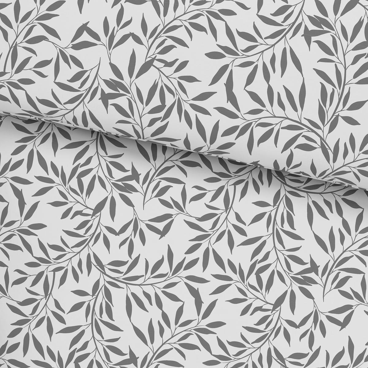 BETTWÄSCHESET TIFFANY - Weiss/Grau, Konventionell, Textil (160/210cm) - Modern Living