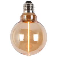 Led Fényforrás 3w E27 - borostyánszínű, Konventionell, Üveg/fém (8/12,2cm) - Modern Living