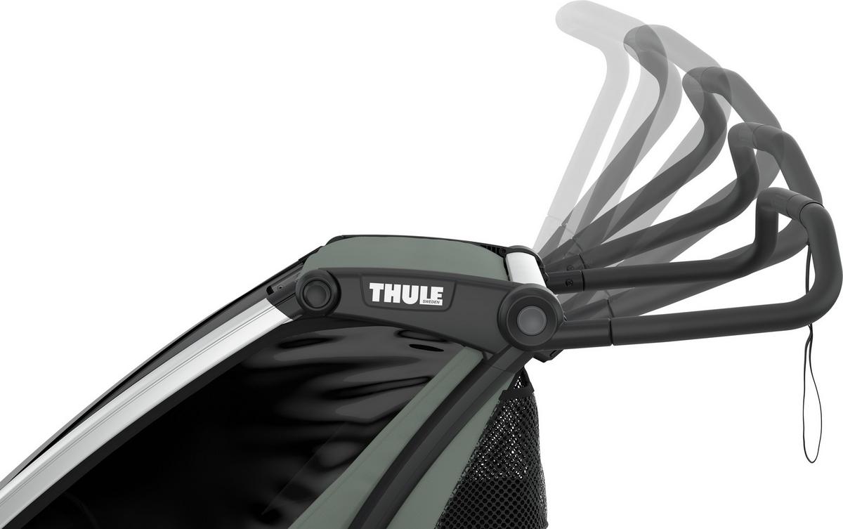 PRZYCZEPA ROWEROWA 10203022 CHARIOT LITE2 - zielony, Basics, metal (80/114,5/94cm) - Thule