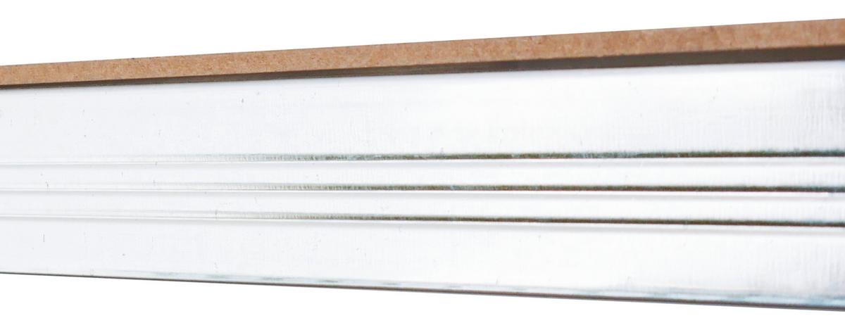 REGAŁ CIĘŻKIEGO SKŁADOWANIA SCHWERLASTREGAL 14737 - kolor srebrny, Konventionell, materiał drewnopochodny/metal (75/175/30cm) - Xora