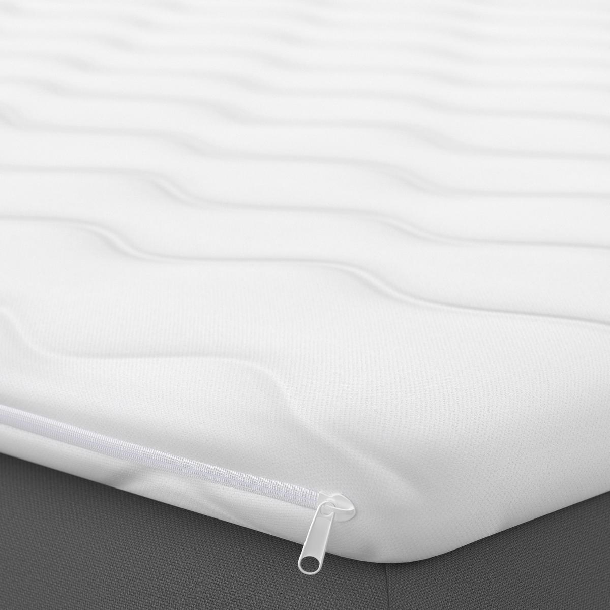 Box Ágy Lucy - szürke, Modern, faalapú anyag/textil (180/200cm) - Bessagi Home