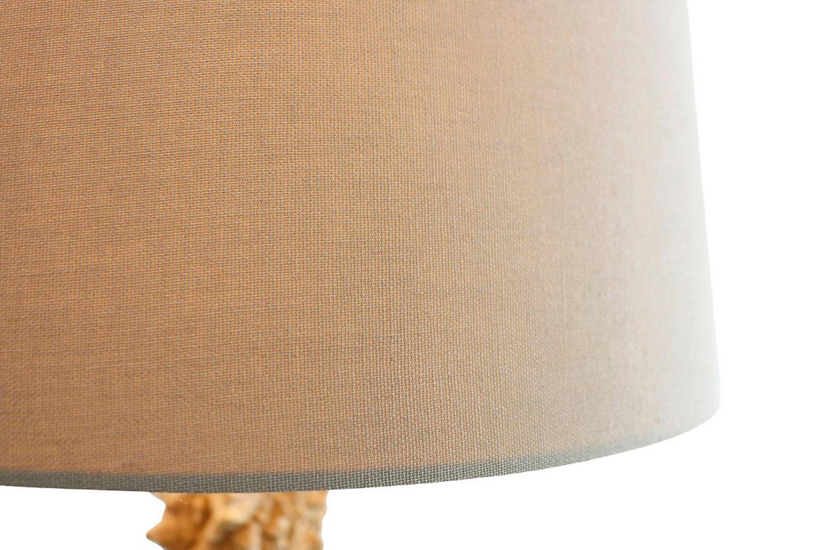 Stoječa Svetilka Driftwood - črna/bela, Design, kovina/tekstil (30/150/30cm) - P & B