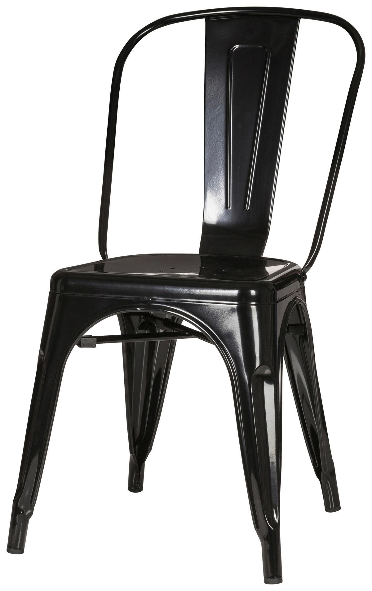Stol Vantaggio Comfort, Črna - črna, Basics, kovina (44/84/54cm) - MID.YOU