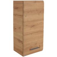 Viseča Omara Avensis 301 - barve kroma/barve hrasta, Moderno, kovina/leseni material (35/72/20,5cm) - Mömax