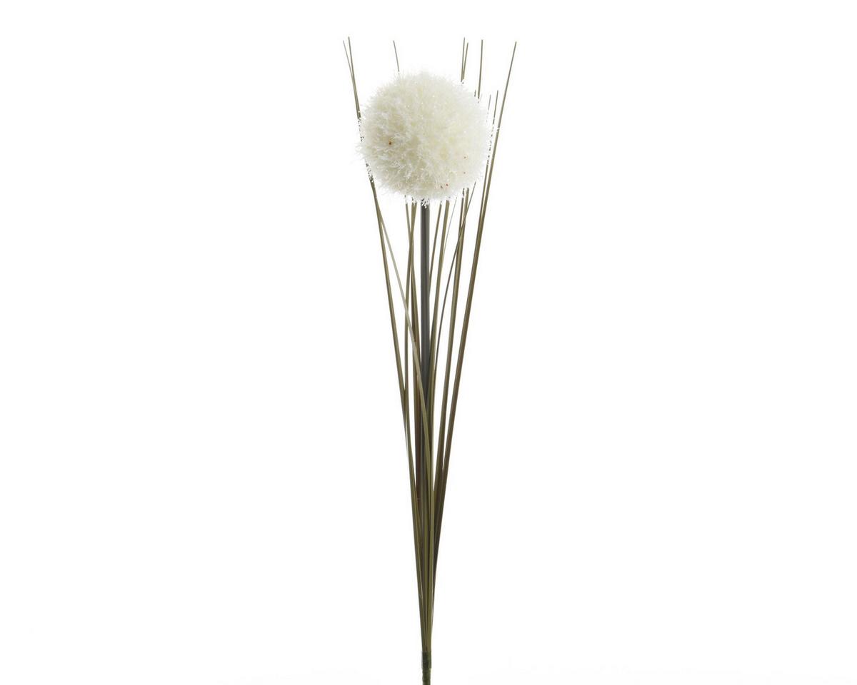 Floare decorativă Spirit - alb, Basics, plastic/metal (7/7/66cm)