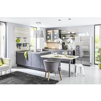 Planungsküche Stone Art Grau - Grau, Modern (340/262cm) - Nobilia