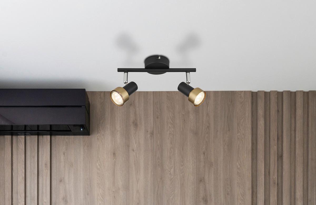 STRAHLER 57917-2G - Chromfarben/Goldfarben, Konventionell, Metall (25/8,5/11,8cm) - Globo