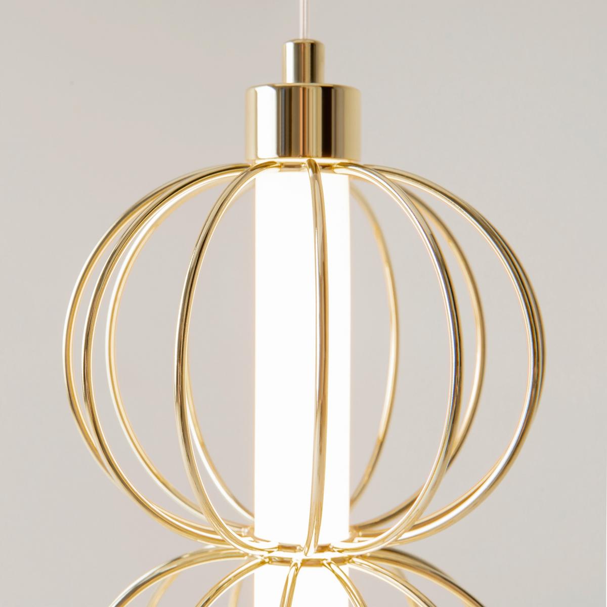 Pendelleuchte Mod216pl-L10g3k - Goldfarben, Design, Metall (13.9/375.8cm) - MAYTONI