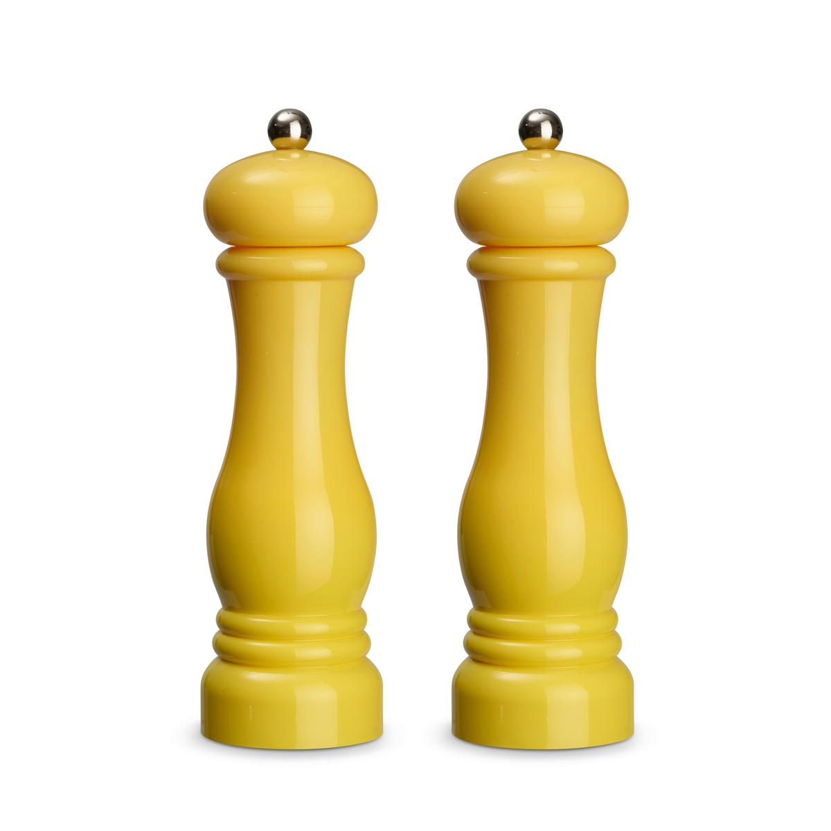 Salz- und Pfeffermühle Gelb 2-teilig - Gelb, Basics, Keramik/Kunststoff (6/21,5cm) - Echtwerk