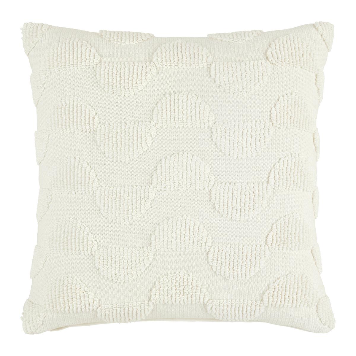 Zierkissen Allegra Weiß ca. 45x45cm - Weiss, Lifestyle (45/45cm) - Mömax