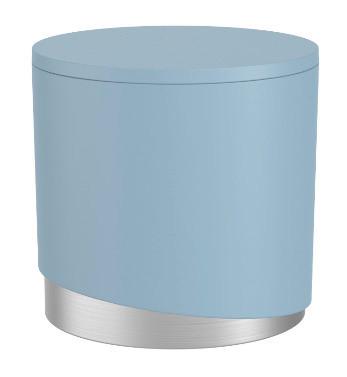 Kosmetik-Organizer Chris in Blau - Blau, Modern, Kunststoff/Metall (12/10,1cm) - Premium Living