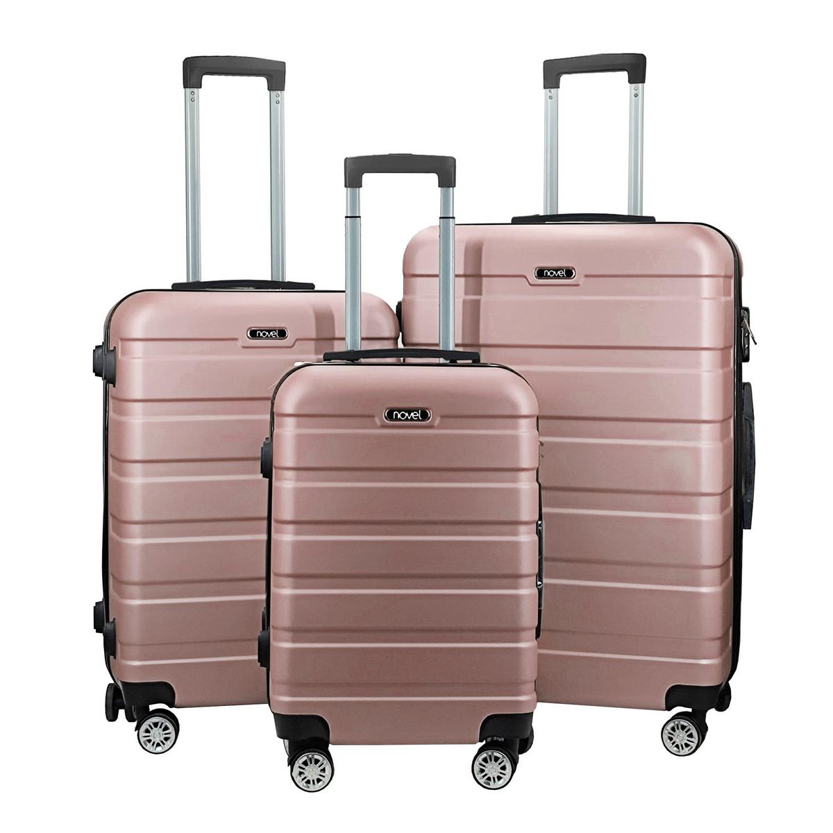 WALIZKA PODRÓŻNA LTS-A0023.84.1 - jasnoszary, Lifestyle, tworzywo sztuczne/metal (48/77/29cm) - Novel