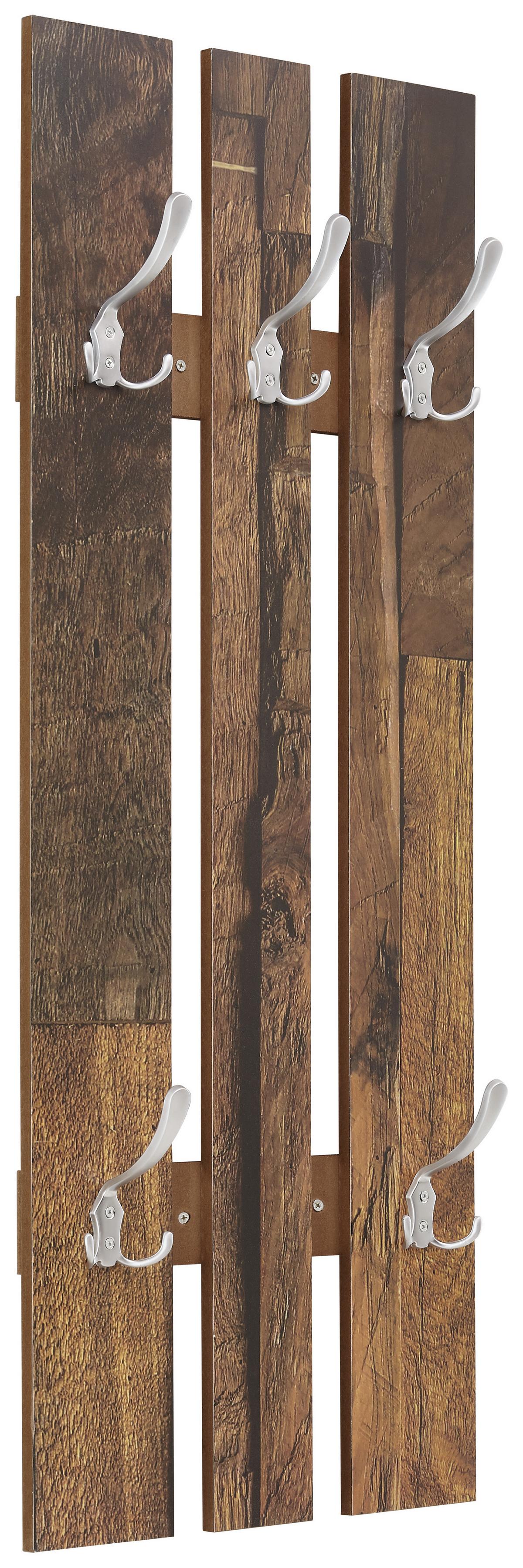 CUIER CU MONTARE PE PERETE PARKETT 3 - culoare natur, Modern, material pe bază de lemn (40/100/9cm) - Zandiara