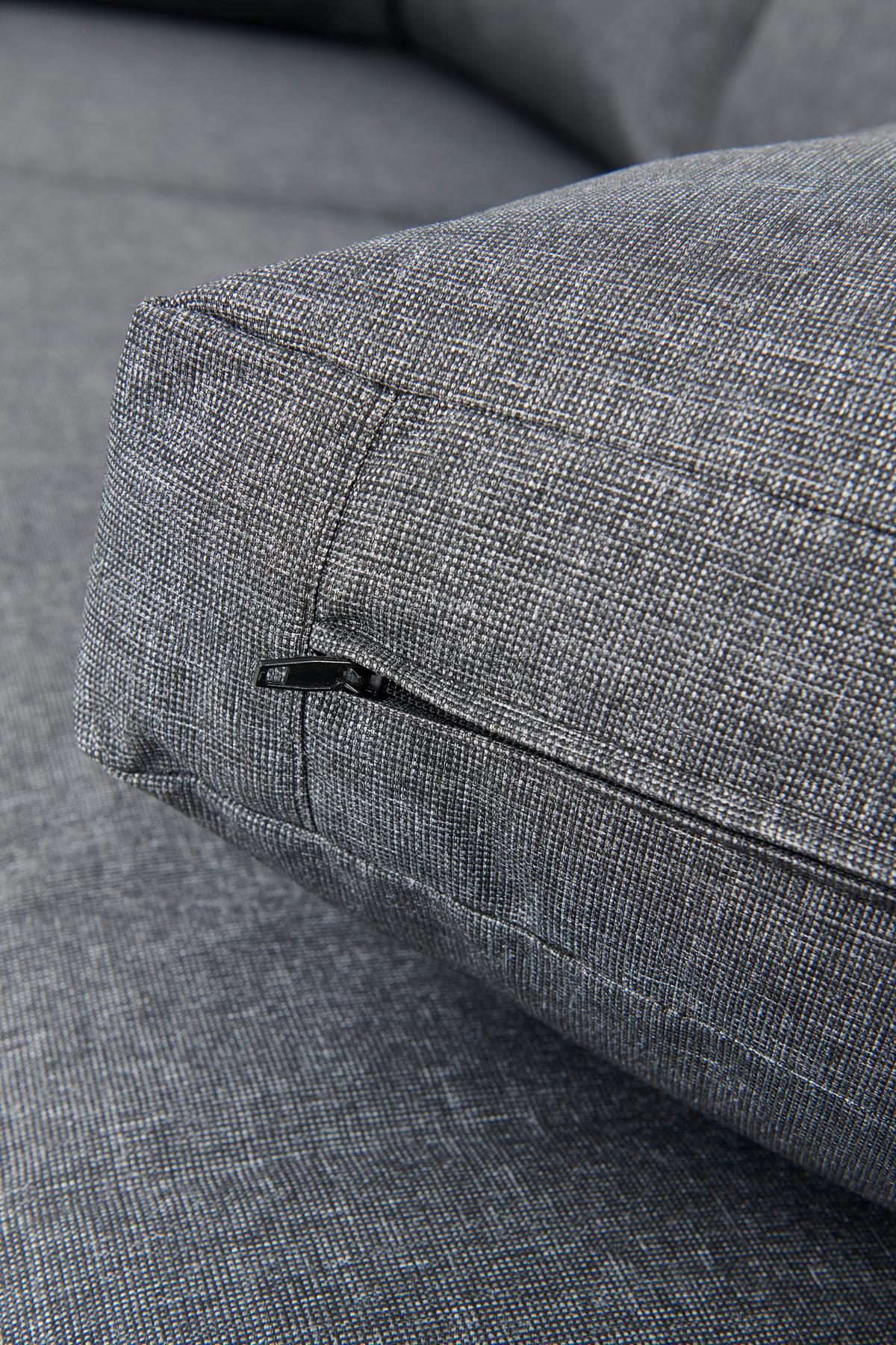 Kerti Garnitúra Manoca - akácia színű/alumínium színű, Modern, textil/fa (247/247cm) - Beldano