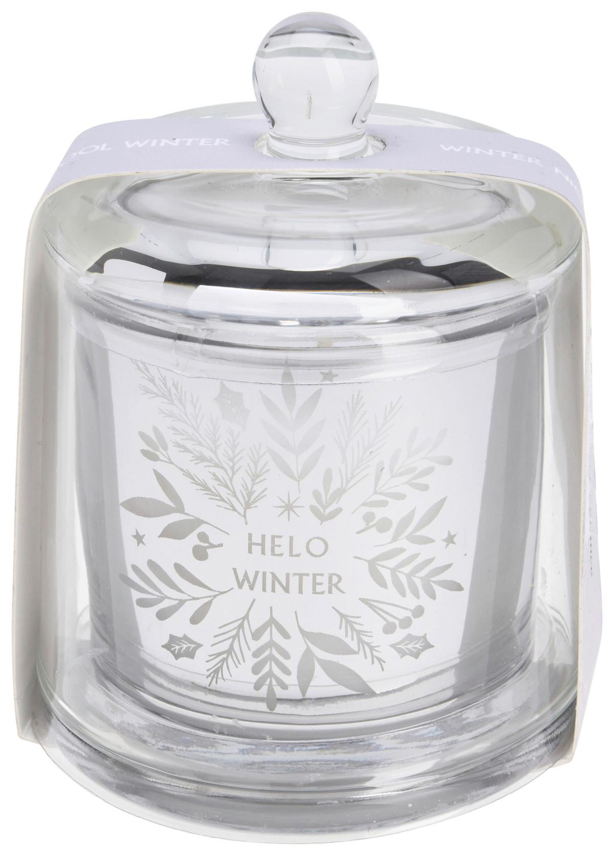 DUFTKERZE ACC - Weiss/Pastellblau (9/11/9cm)