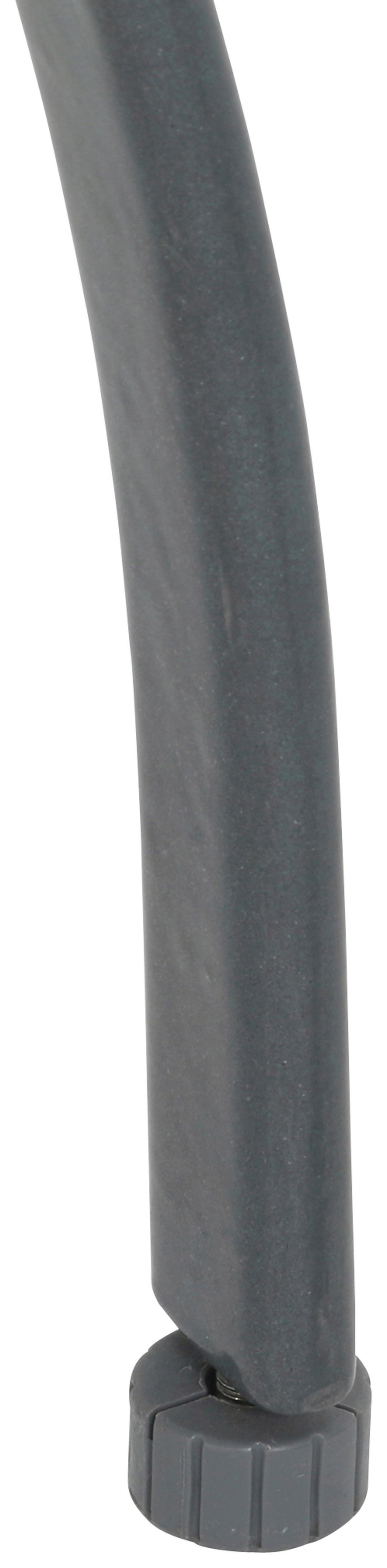 Gartentisch Toulouse Grau wetterbeständig ca. 70x70x74cm - Grau, Basics, Metall (70/70/74cm) - Gardenson