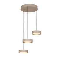 LAMPA WISZĄCA LED BELLEVUE *DK* - kolor piaskowy, Design, metal (46.5/180cm) - Dieter Knoll