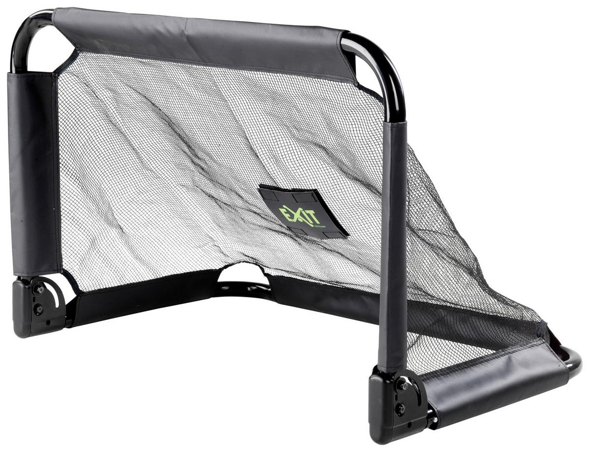 Nogometni Gol Exit Pico, 2 Kos - črna, Konvencionalno, kovina/umetna masa (90/60/60cm) - EXIT Toys