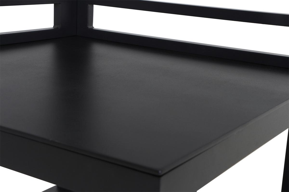 OUTDOORKÜCHE L19582 - Anthrazit, MODERN, Metall (56/90/56cm) - Siena Garden