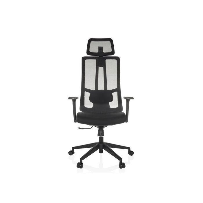 Pisarniški Stol Tramore, Črna - črna, Moderno, umetna masa/tekstil (67/118 - 133/60cm) - MID.YOU