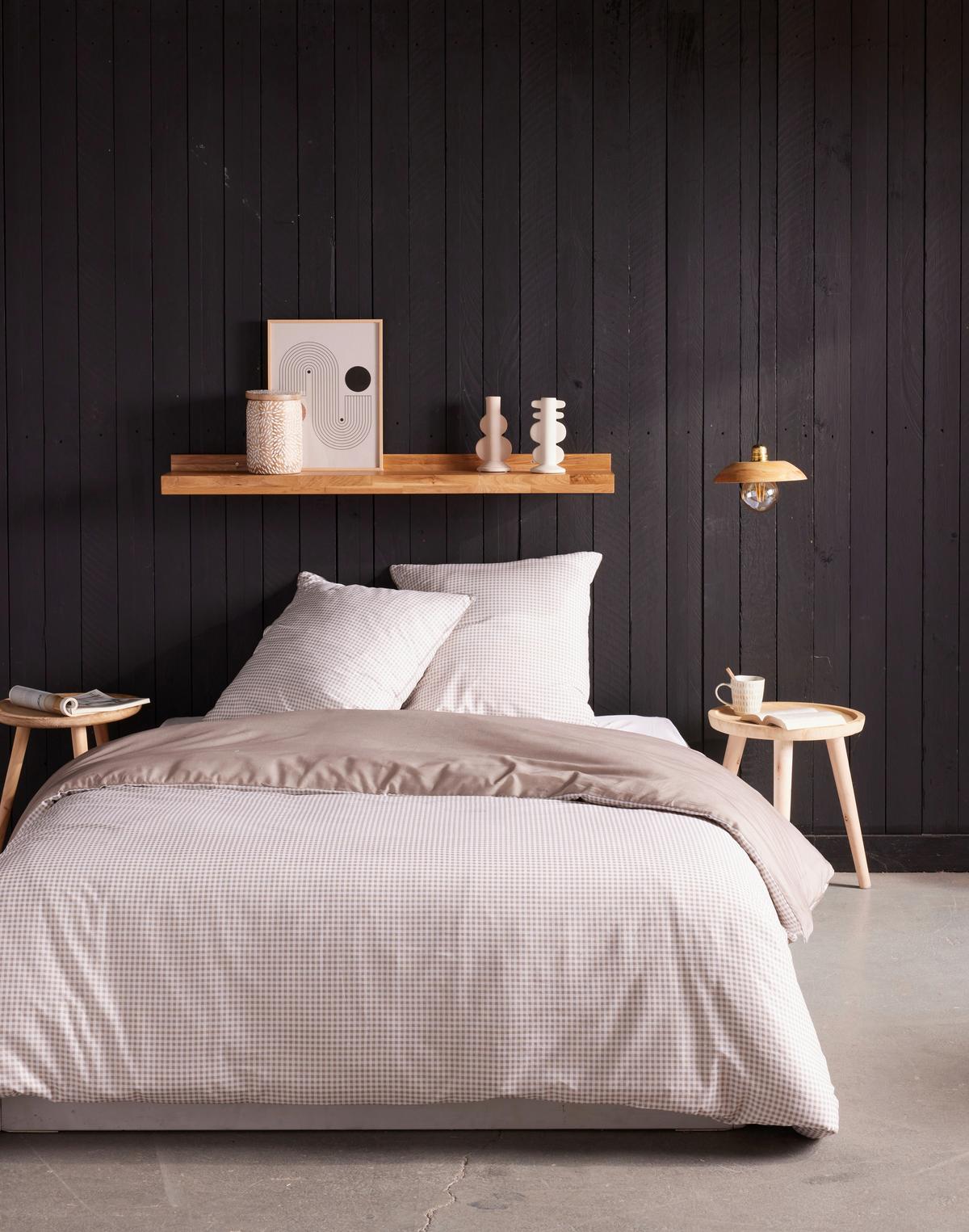 Posteljina Vichy Xxl 200x200cm/2x60x80cm - bijela, tekstil (200/200cm)