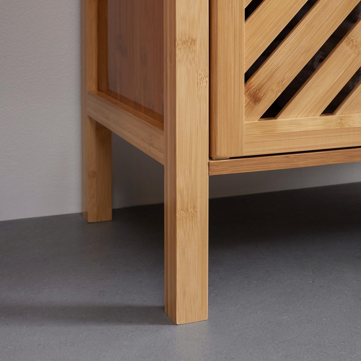 Regal Bonny Naturfarben Bambus - Naturfarben, MODERN, Naturmaterialien (35/85/36cm) - Bessagi Home