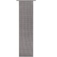 Flächenvorhang Loft Grau 60x245cm - Grau, MODERN, Textil (60/245cm) - Mömax modern living