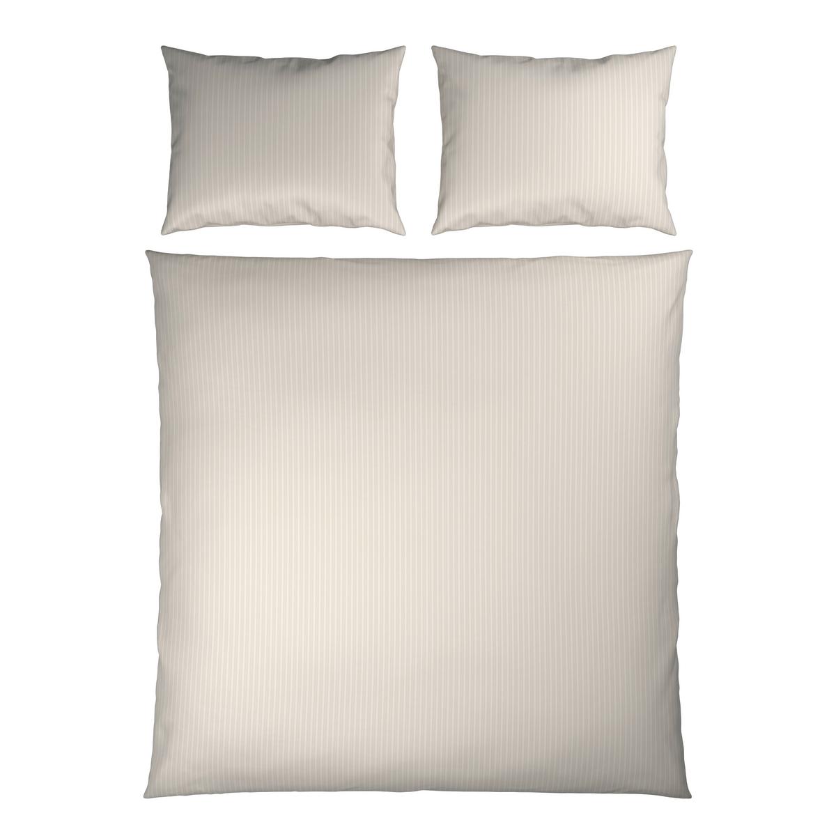 Lenjerie de pat Crinkle cca. 2x50x70/200x220 cm - bej, textil (200/220cm) - Mömax