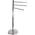 Törölközőtartó Florenz 3 B991775 - Ezüst, konvencionális, Fém (27/67/88,5cm) - James Wood