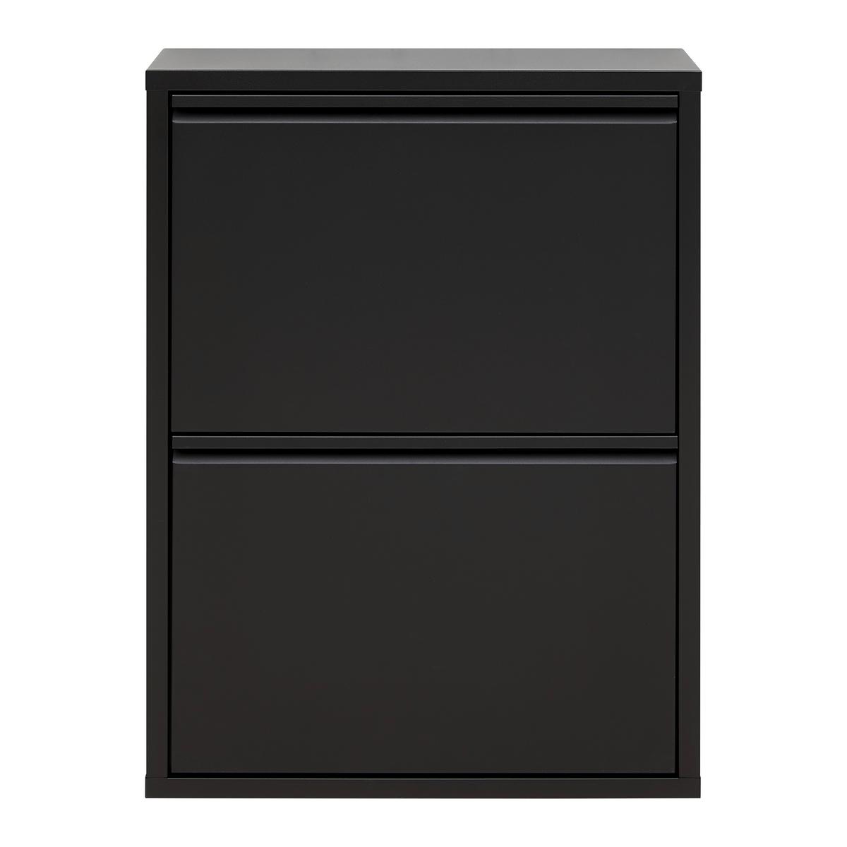 Schuhkipper Max 2 in Schwarz - Schwarz, Modern, Metall (50/70/13cm) - Mömax