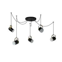 LAMPA WISZĄCA 45466/05/30 SWAPP - czarny, Design, metal (350/12/200cm) - Lucide