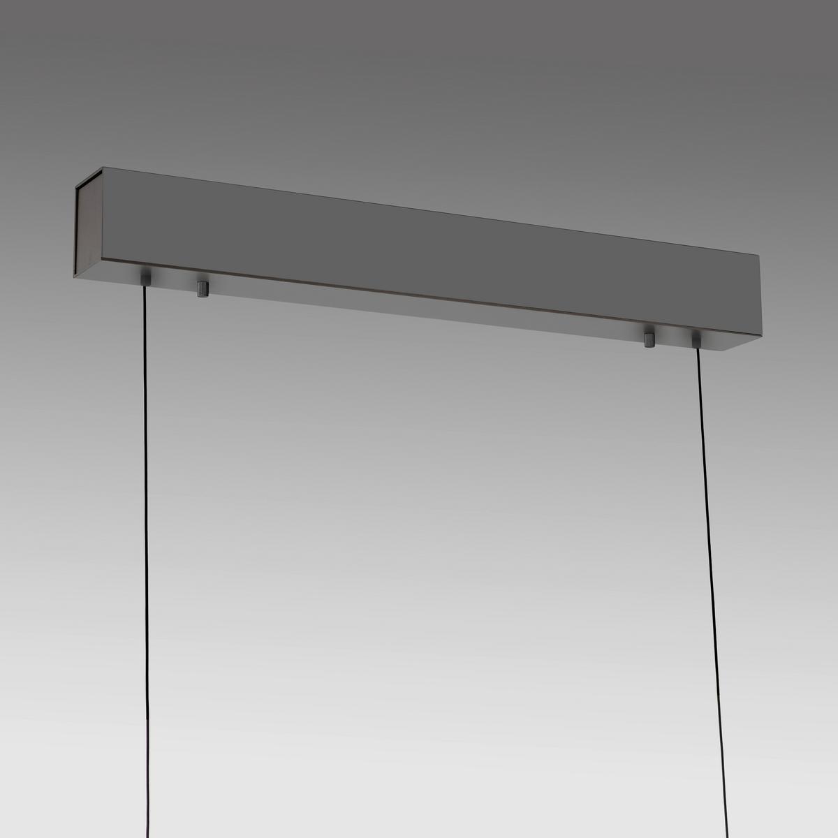 LAMPA WISZĄCA LED 2598-13 ADRIANA - antracytowy, Design, tworzywo sztuczne/metal (179/55/150cm) - Paul Neuhaus