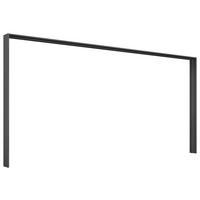 Ramă pentru dulap MIAMI - gri, Modern, material pe bază de lemn (278/233/64cm)