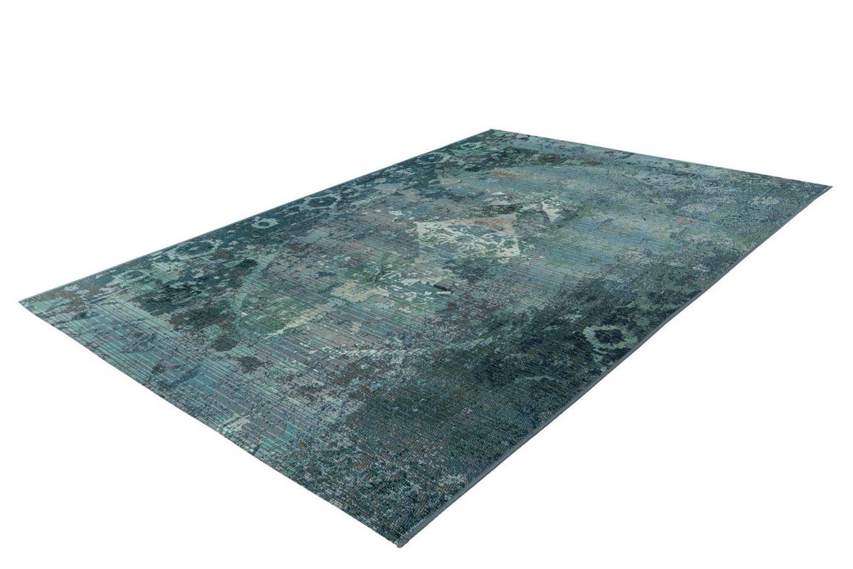 Outdoorteppich my Gobelina Weiß/Hellblau ca. 200x290cm - Weiß/Hellblau, Design, Textil (200/290cm) - Obsession
