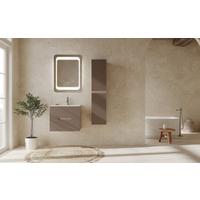 MASCĂ PENTRU LAVOAR IRIS - taupe/antracit, Modern, material pe bază de lemn (60/51/46cm)