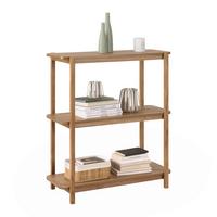 Kavok Polica - prirodne boje, Natur, drvni materijal/drvo (80/90/35cm) - Premium Living