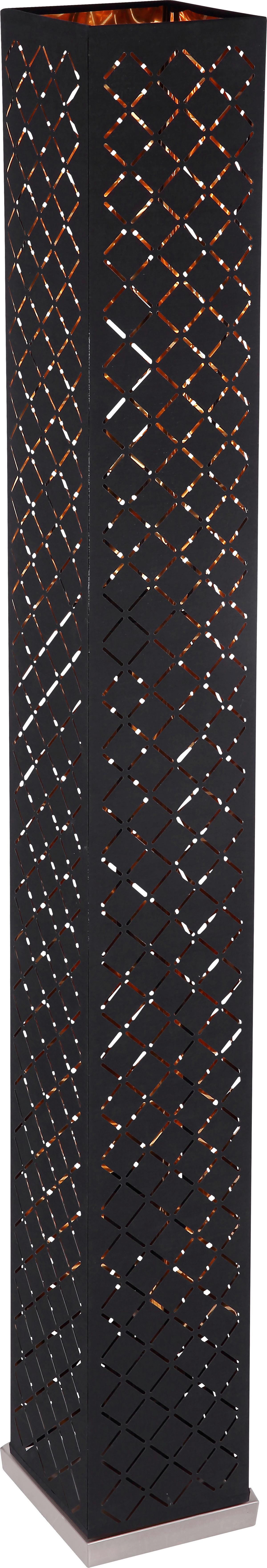 Állólámpa 15229s2 Clarke - fekete/arany, Trend, textil/fém (15/15/118cm)