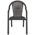 Vrtni Stol Sammy - siva/antracit, kovina/umetna masa (56/89/64cm) - Mömax modern living Vrtni Stol Sammy - siva/antracit, kovina/umetna masa (56/89/64cm) - Mömax modern living