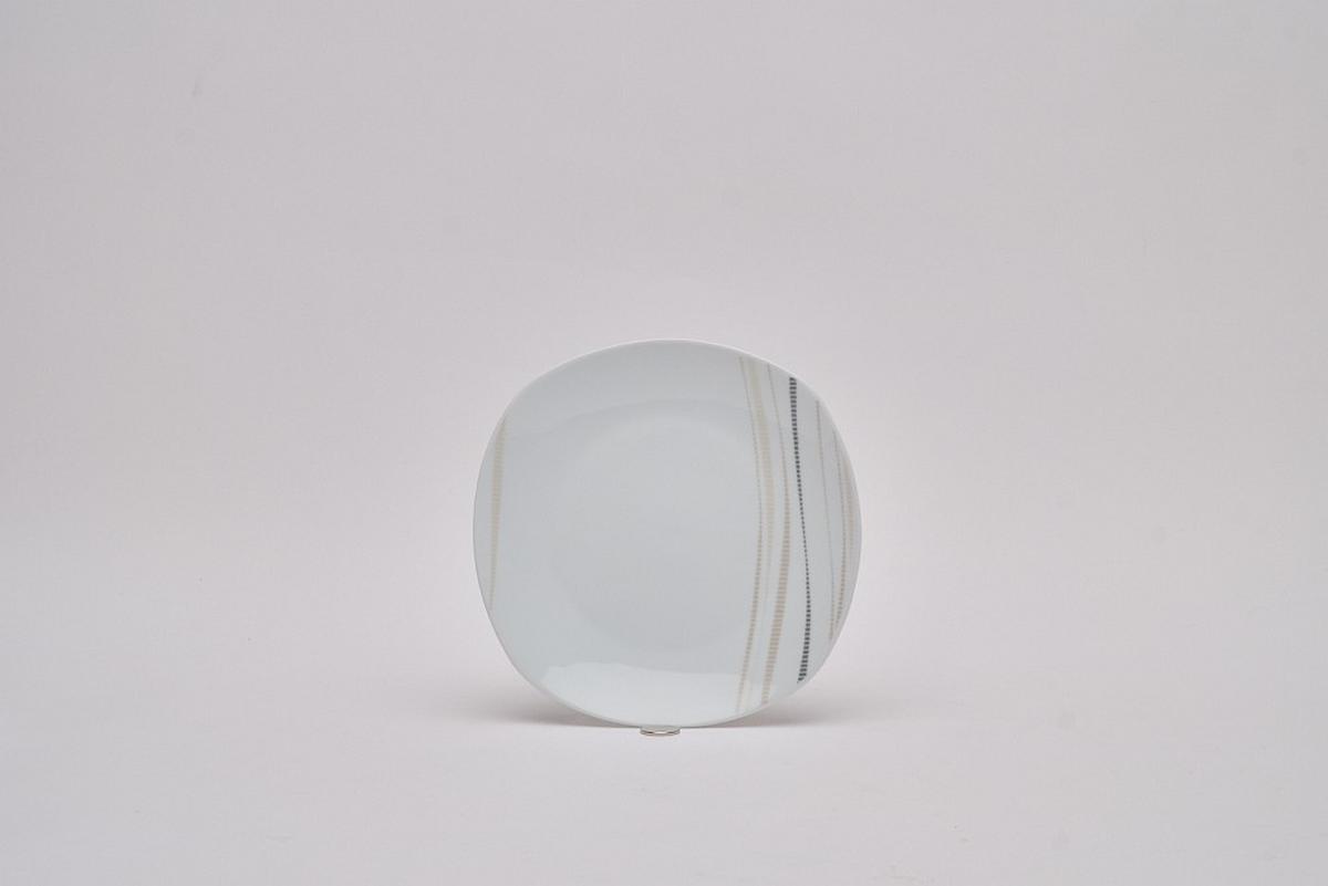 SERWIS OBIADOWO-ŚNIADANIOWY 12025 - beżowy/biały, Basics, ceramika - Novel