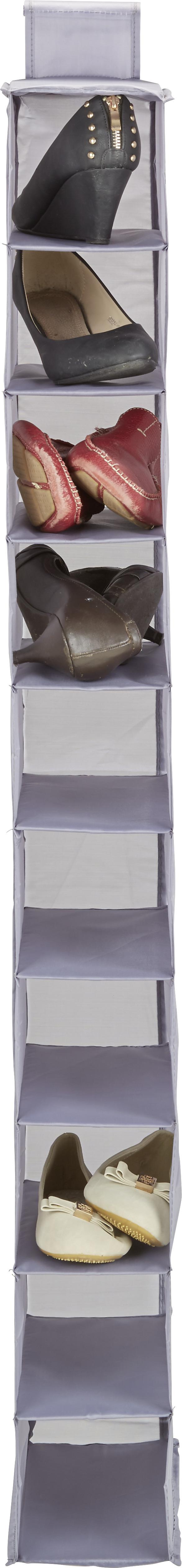 Viseči Organizator Kläck - siva, Moderno, tekstil (15/125/33cm) - Modern Living