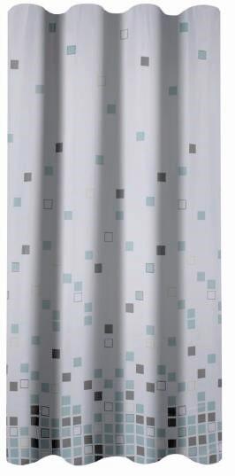 Zuhanyfüggöny Budget - kék, textil (180/200cm)