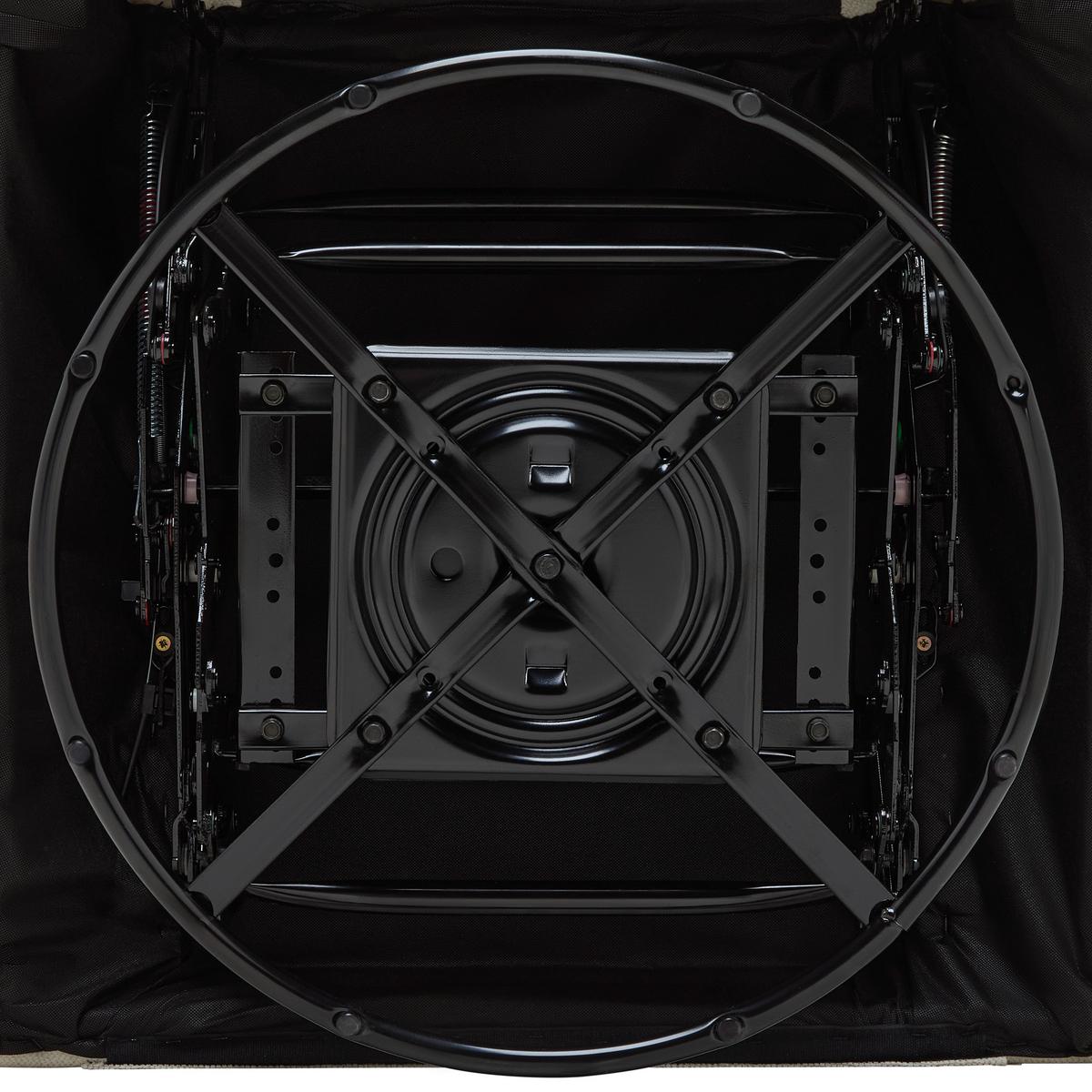 Relaxsessel Melinda Beige - Beige/Schwarz, KONVENTIONELL, Holz/Kunststoff (76/103/96cm) - Mömax