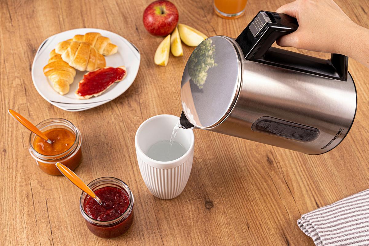 CZAJNIK ELEKTRYCZNY WK 3000 - kolor stalowy, Basics, metal (23/24/15cm) - Rommelsbacher