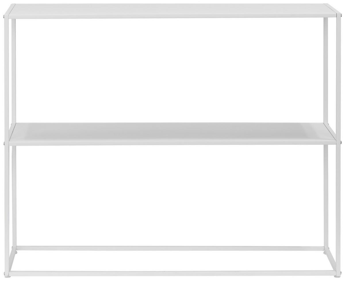 STÓŁ KONSOLA BREDA - biały, Modern, metal (100/79/29cm) - PBJ