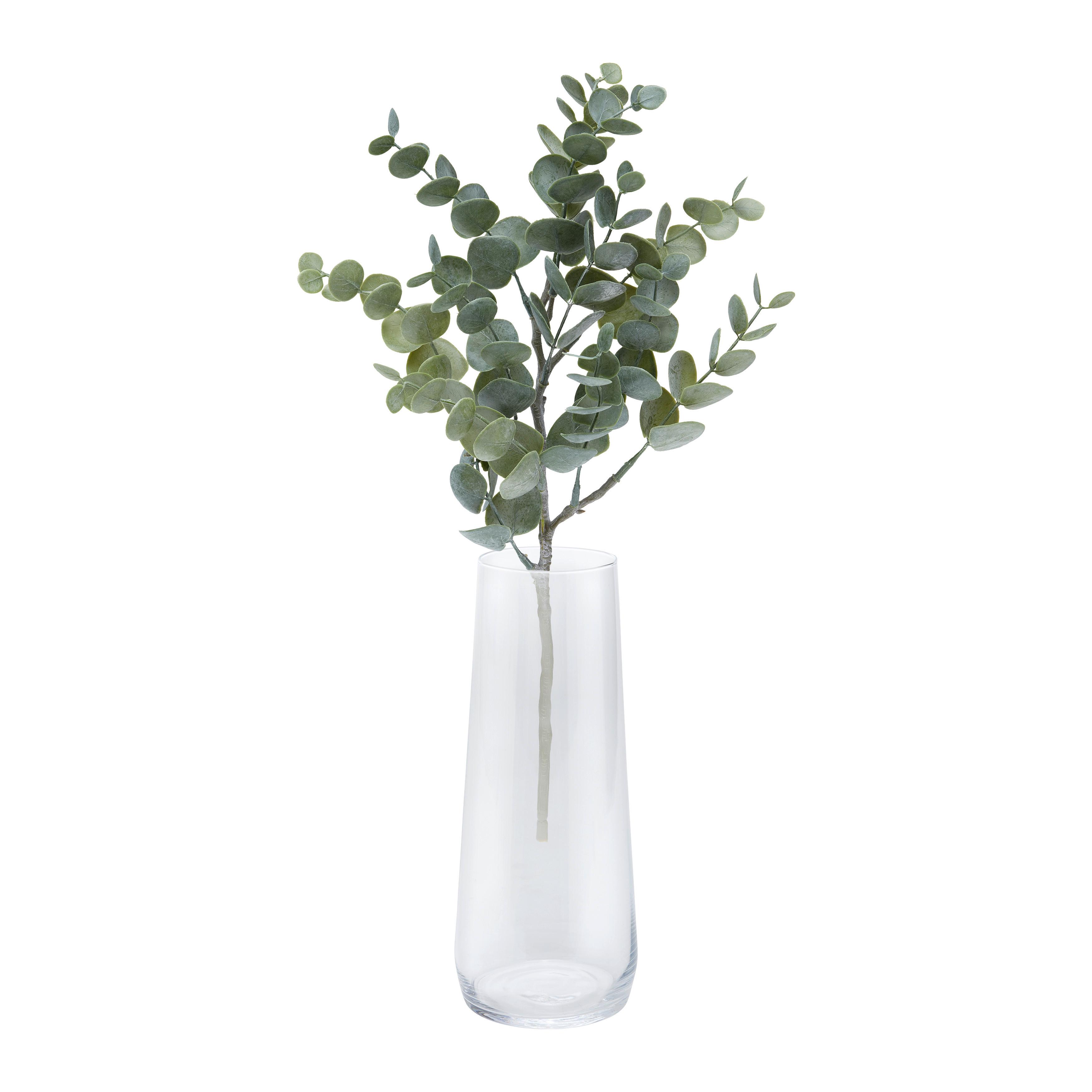 Vase Mona Klar - Klar, Konventionell, Glas (10/24cm) - Based